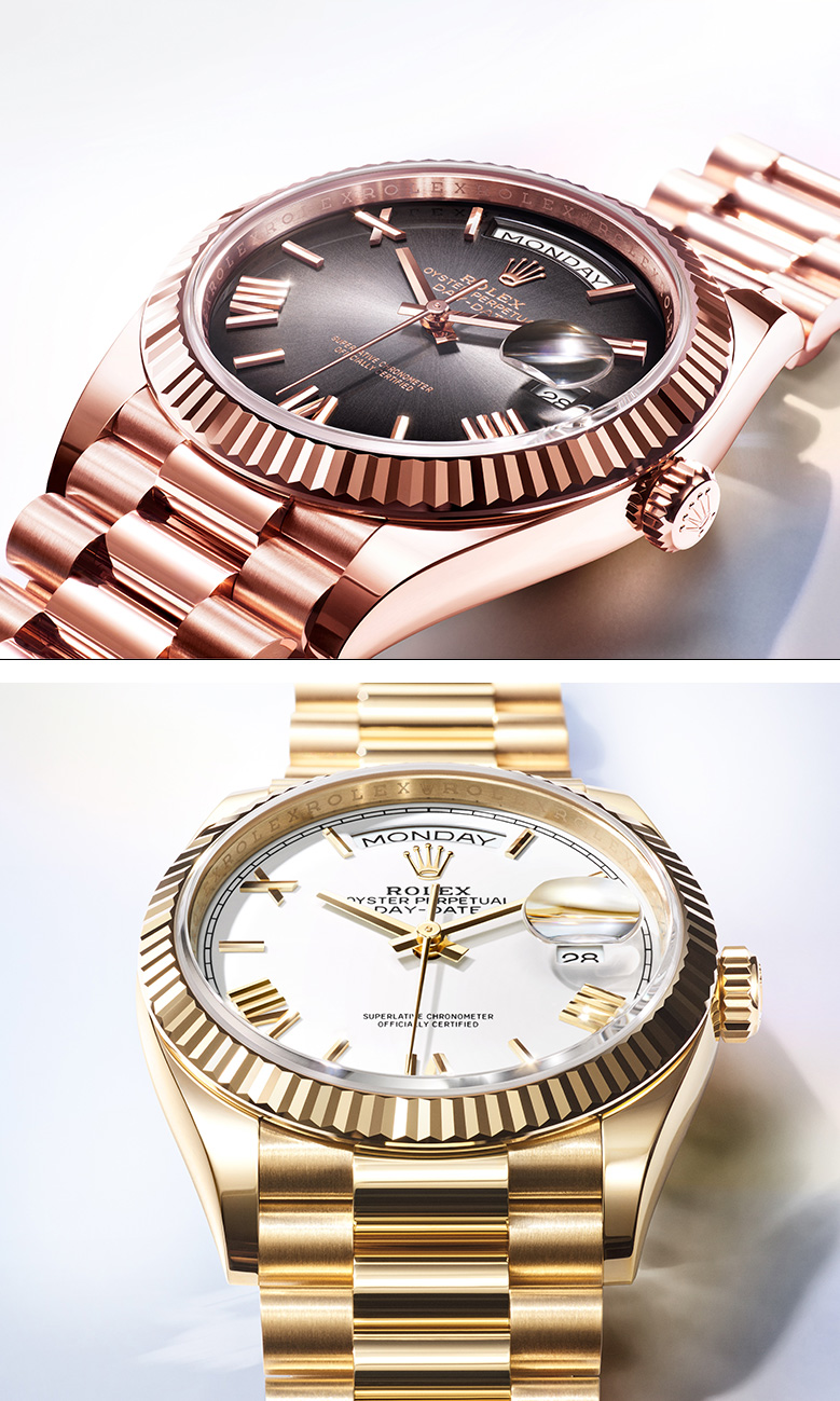 Rolex Day-Date | Harmonious variations