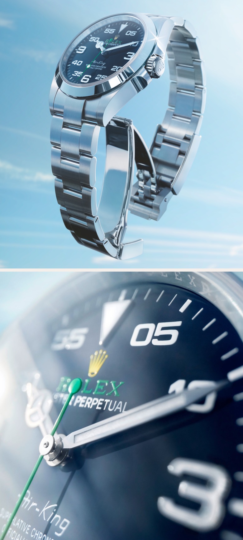 Rolex Air-King | Take to the skies