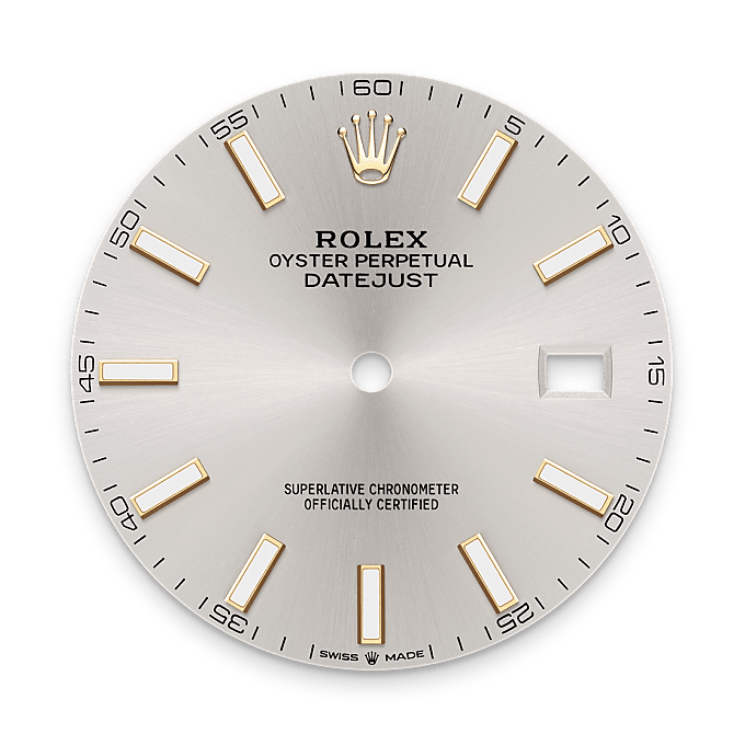 Rolex Datejust 41, Silver dial