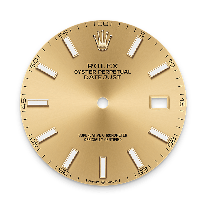 Rolex Datejust 41, Champagne-colour dial