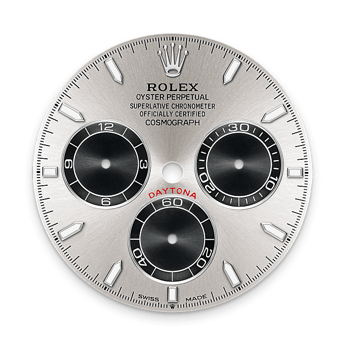 Rolex Cosmograph Daytona, Steel and bright black dial