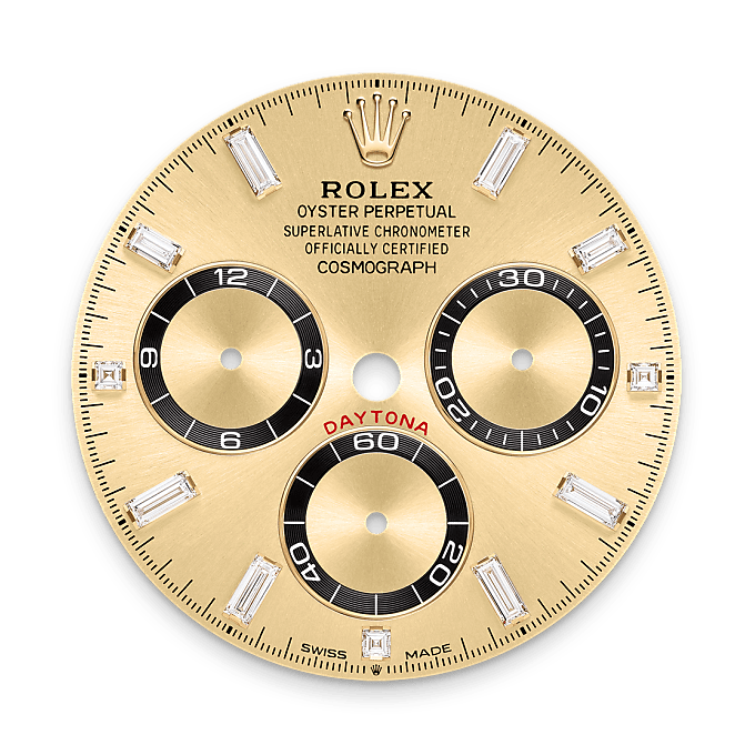 Rolex Cosmograph Daytona, Esfera dorada