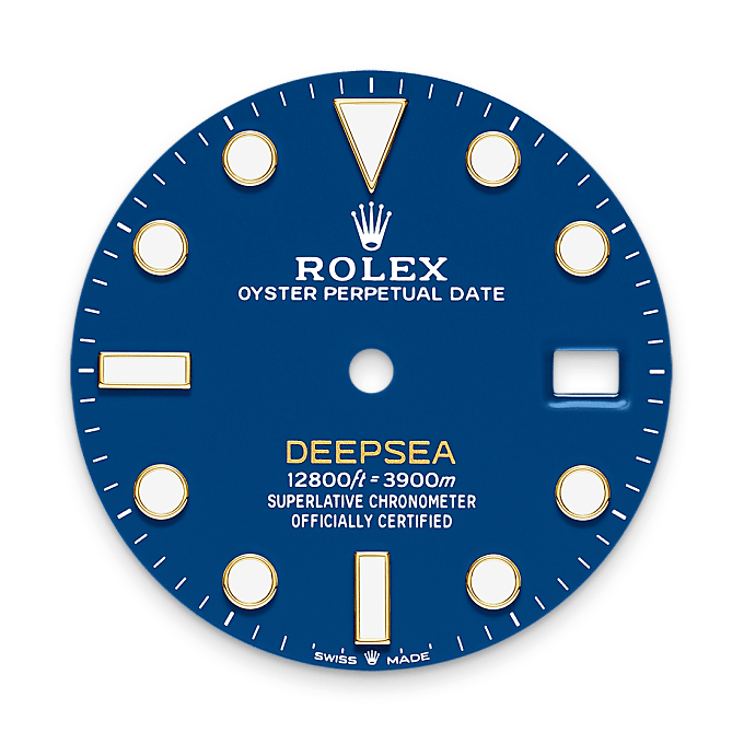 Rolex Rolex Deepsea, Esfera azul