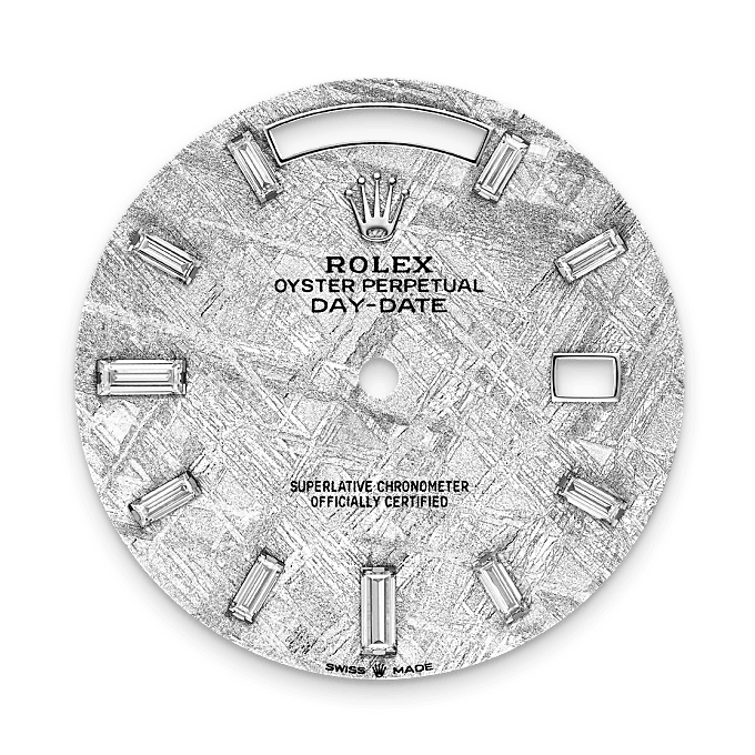 Rolex Day-Date 40, Meteorite dial