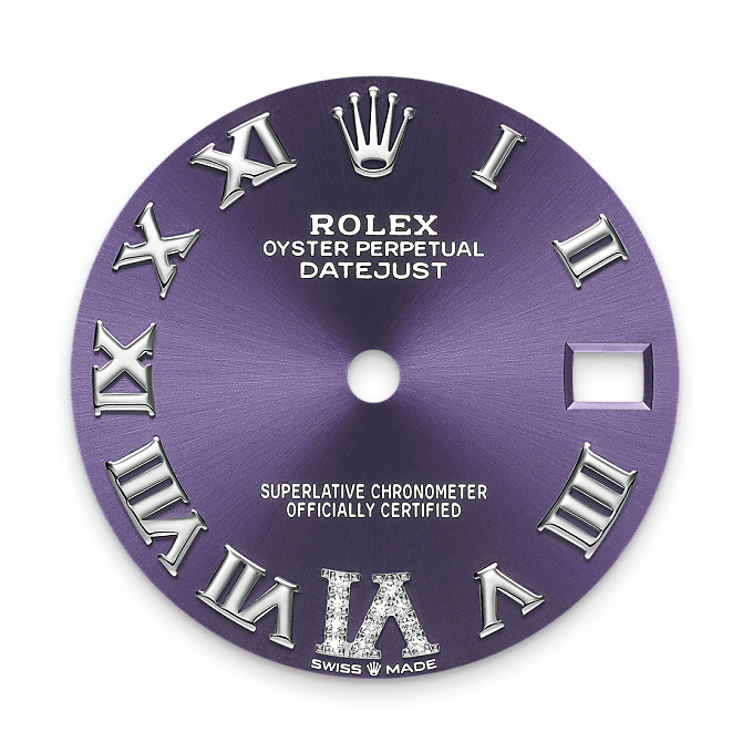 Rolex Datejust 31, Aubergine Dial