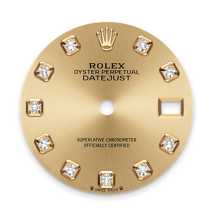 Rolex Lady-Datejust, Champagne-colour dial