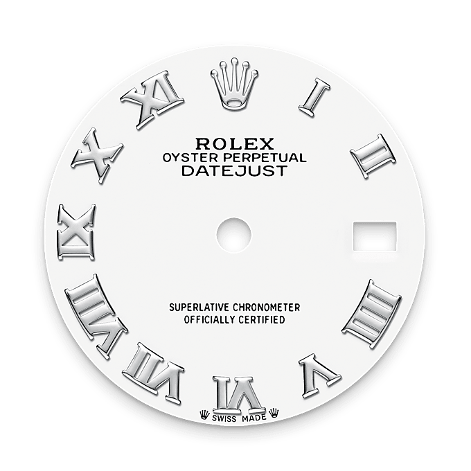 Rolex Lady-Datejust, White dial