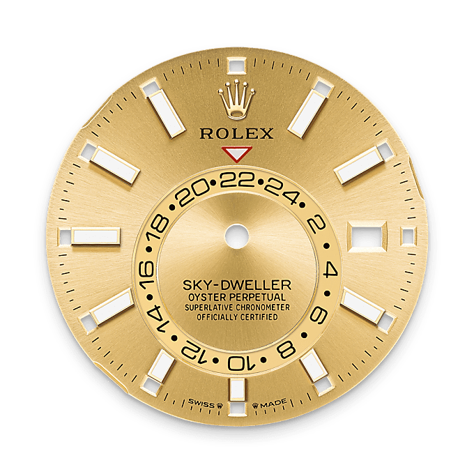 Rolex Sky-Dweller, Esfera color <i>champagne</i>