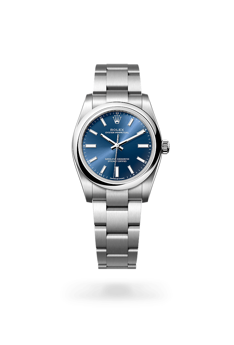 Rolex Oyster Perpetual 34, Oyster, 34 mm, Oystersteel