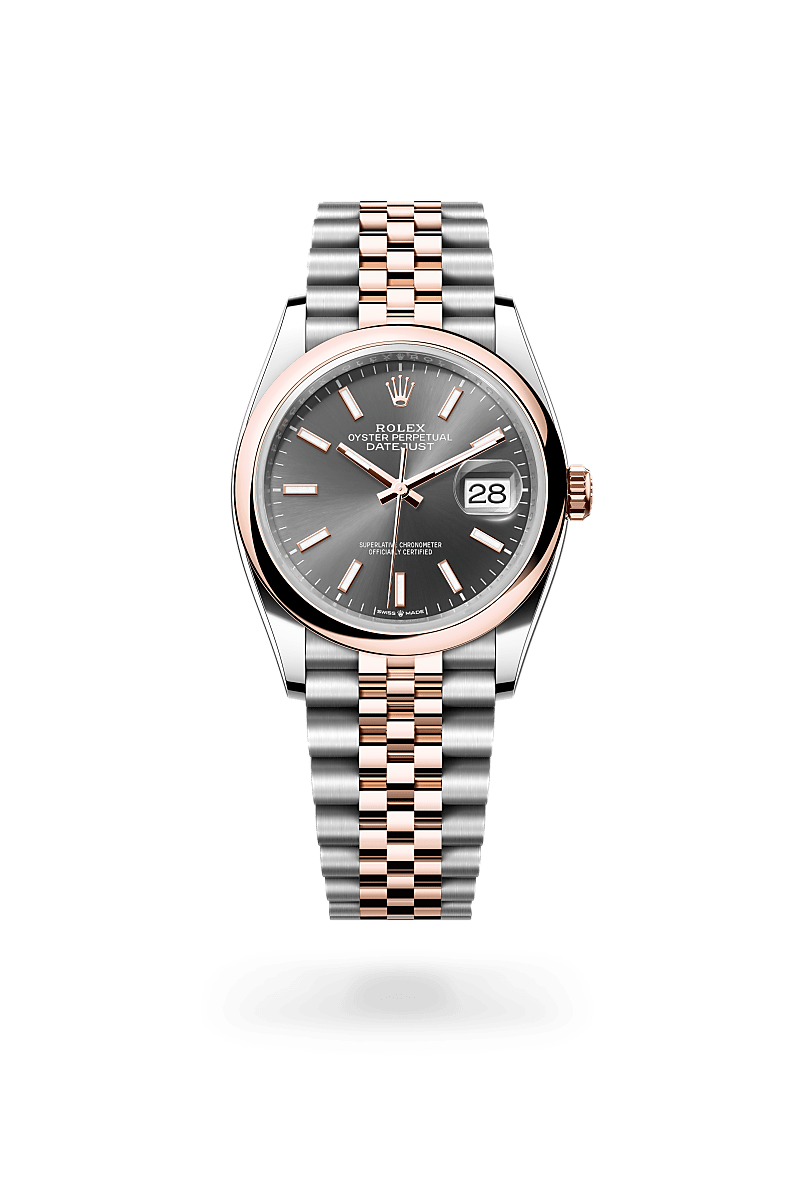 Rolex Datejust 36, Oyster, 36 mm, Oystersteel and Everose gold