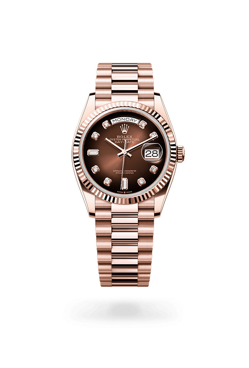 Rolex Day-Date 36, Oyster, 36 mm, oro Everose