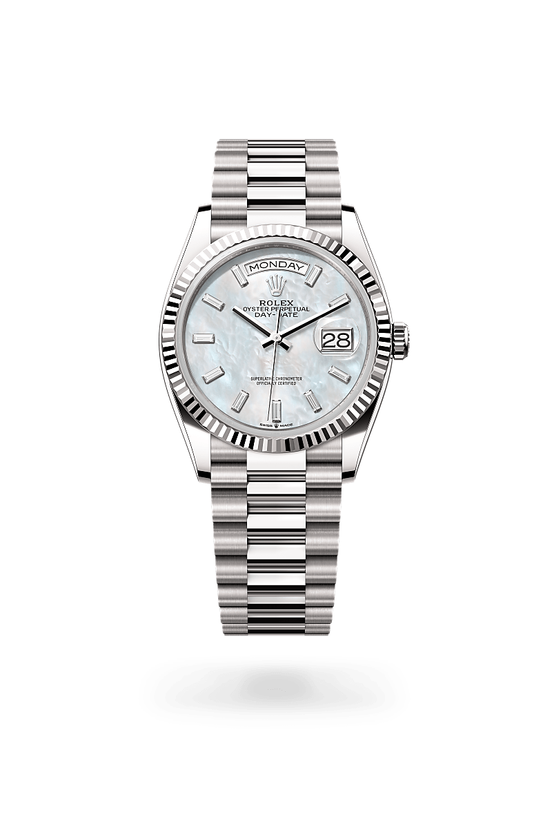 Rolex Day-Date 36, Oyster, 36 mm, white gold