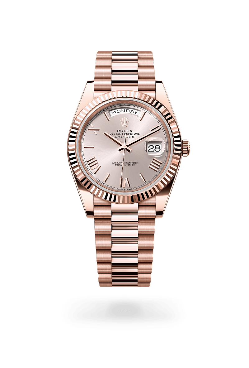 Rolex Day-Date 40, Oyster, 40 mm, Everose gold